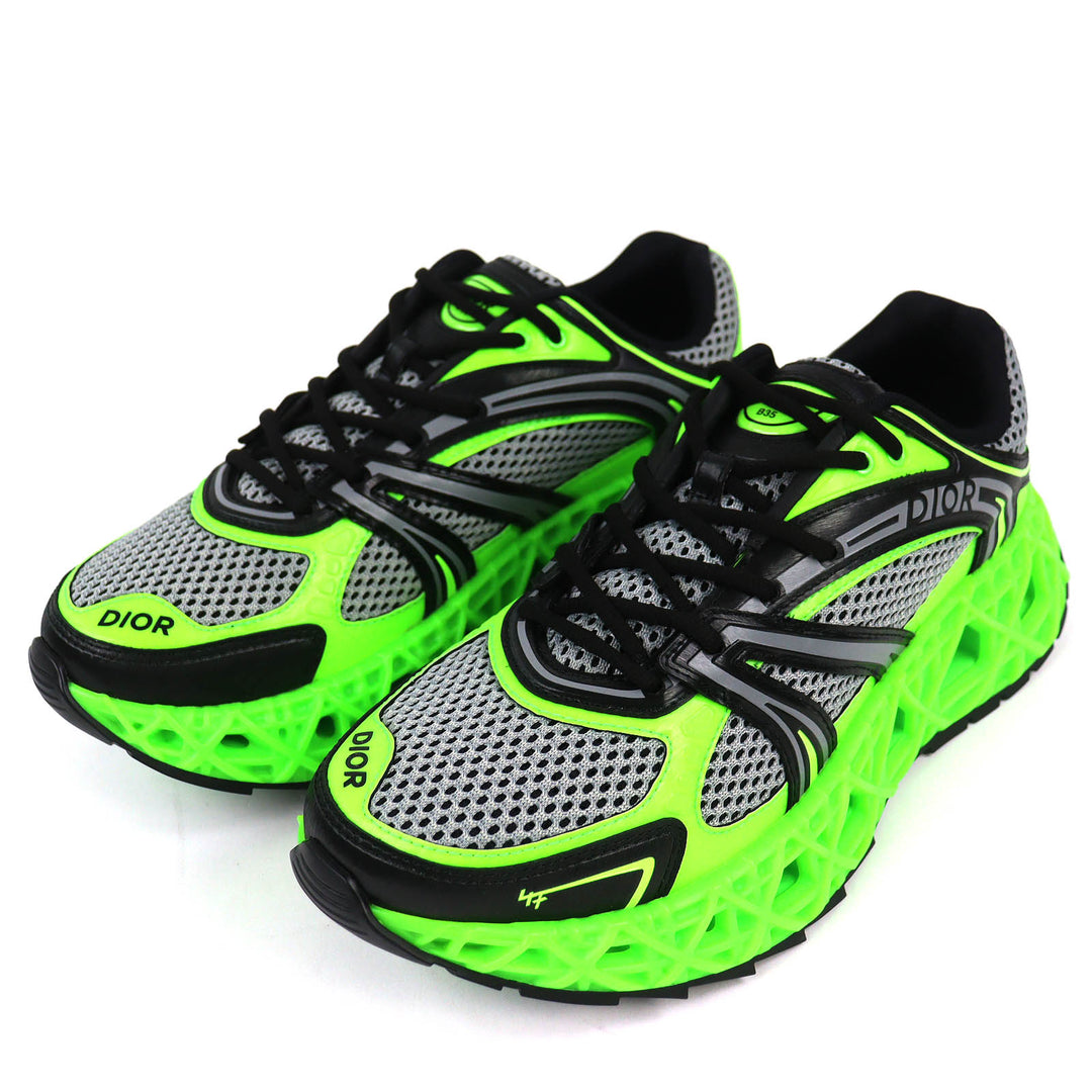 Pristine DIOR B35 NXXT Sneakers Limited edition 533/888 Neon green 43 3SN323ZDX
