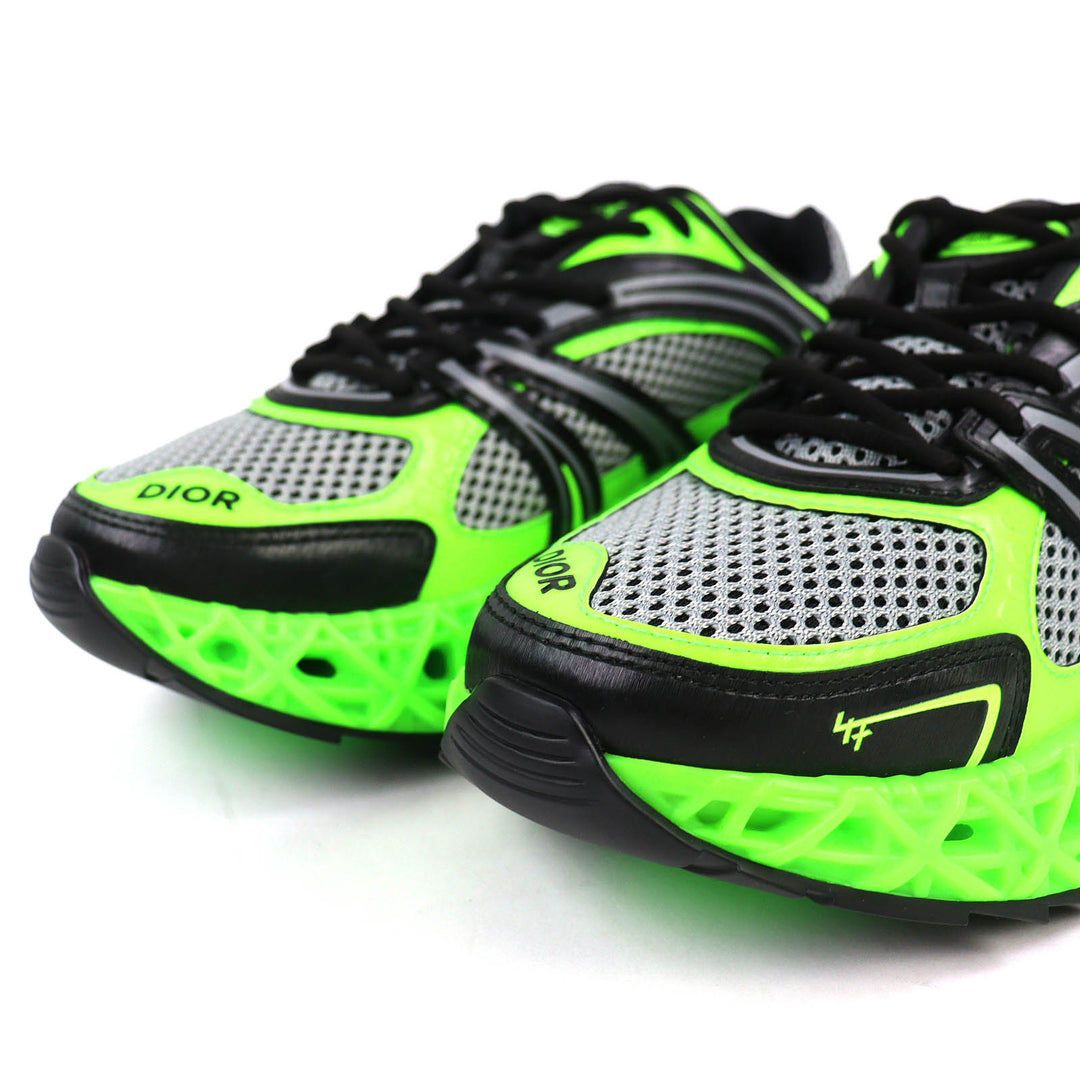 Pristine DIOR B35 NXXT Sneakers Limited edition 533/888 Neon green 43 3SN323ZDX