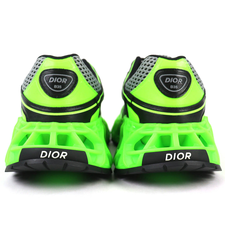 Pristine DIOR B35 NXXT Sneakers Limited edition 533/888 Neon green 43 3SN323ZDX