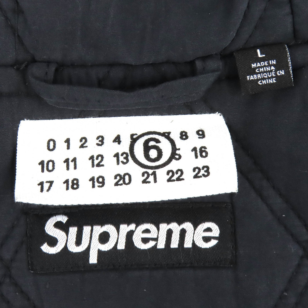 Excellent Supreme Maison Margiela 6 FOIL HOODED WORK JACKET L