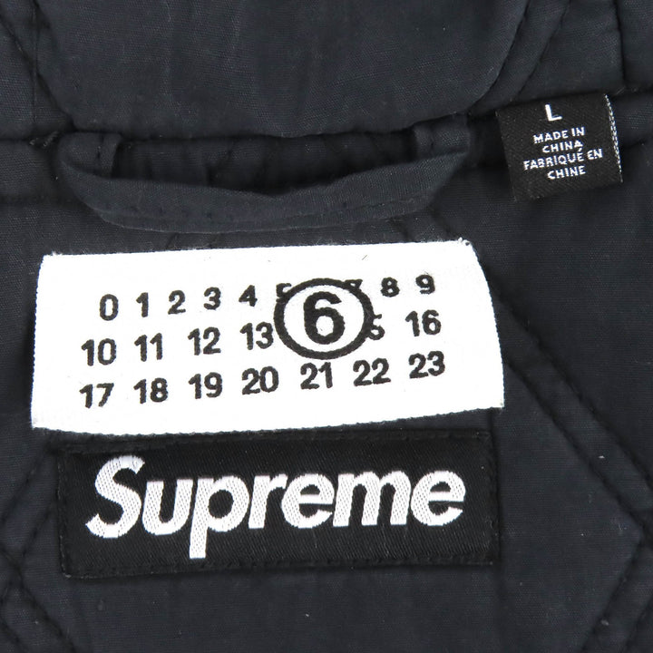 Excellent Supreme Maison Margiela 6 FOIL HOODED WORK JACKET L