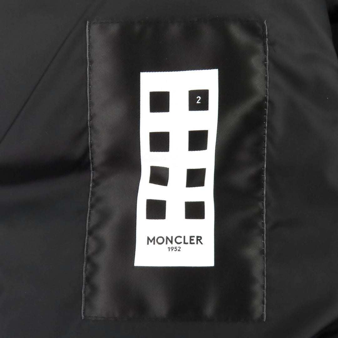 Excellent MONCLER GENIUS 2 NARVALONG 2-Way Down Coat Down Vest black 0