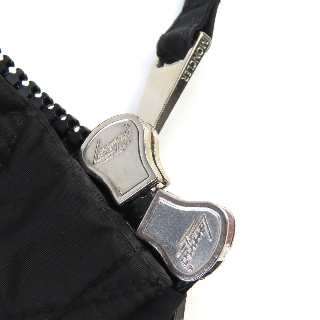 Excellent MONCLER GENIUS 2 NARVALONG 2-Way Down Coat Down Vest black 0