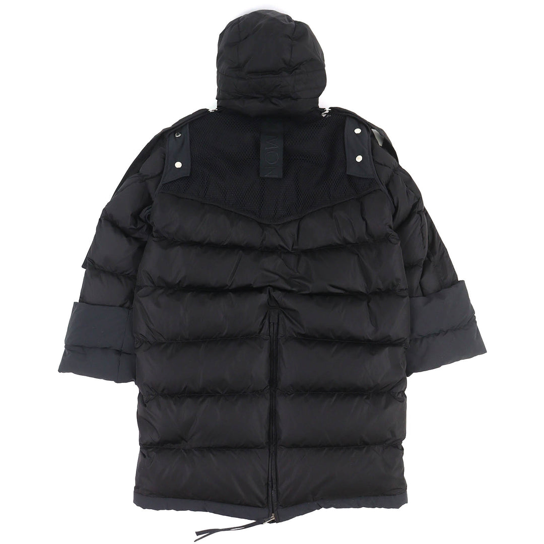 Excellent MONCLER GENIUS 2 NARVALONG 2-Way Down Coat Down Vest black 0