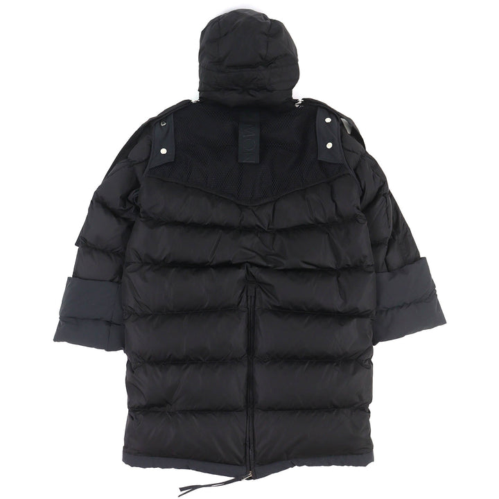 Excellent MONCLER GENIUS 2 NARVALONG 2-Way Down Coat Down Vest black 0