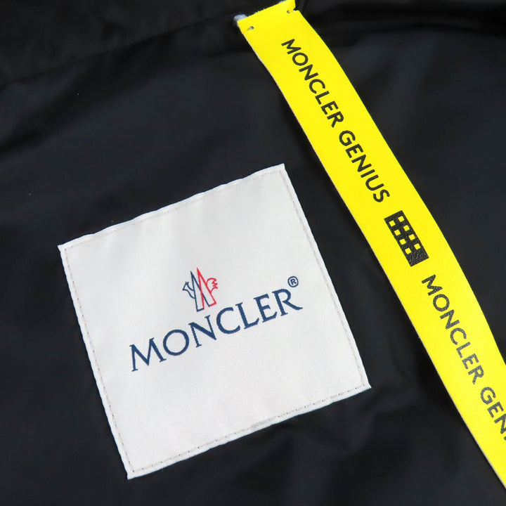 Excellent MONCLER GENIUS 2 NARVALONG 2-Way Down Coat Down Vest black 0