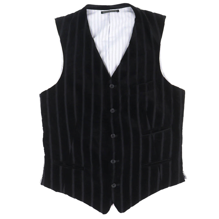 Excellent Yohji Yamamoto POUR HOMME Best VELVET WIDE WRINKLE 2 HO-V04-018