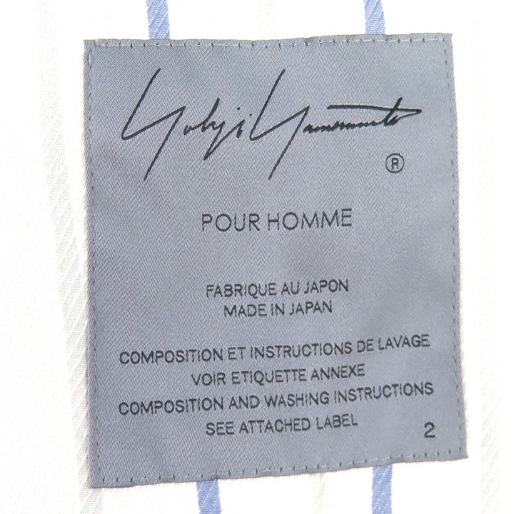 Excellent Yohji Yamamoto POUR HOMME Best VELVET WIDE WRINKLE 2 HO-V04-018