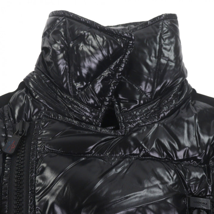 Pristine MONCLER GRENOBLE Down jacket With logo emblem black Nylon mens M