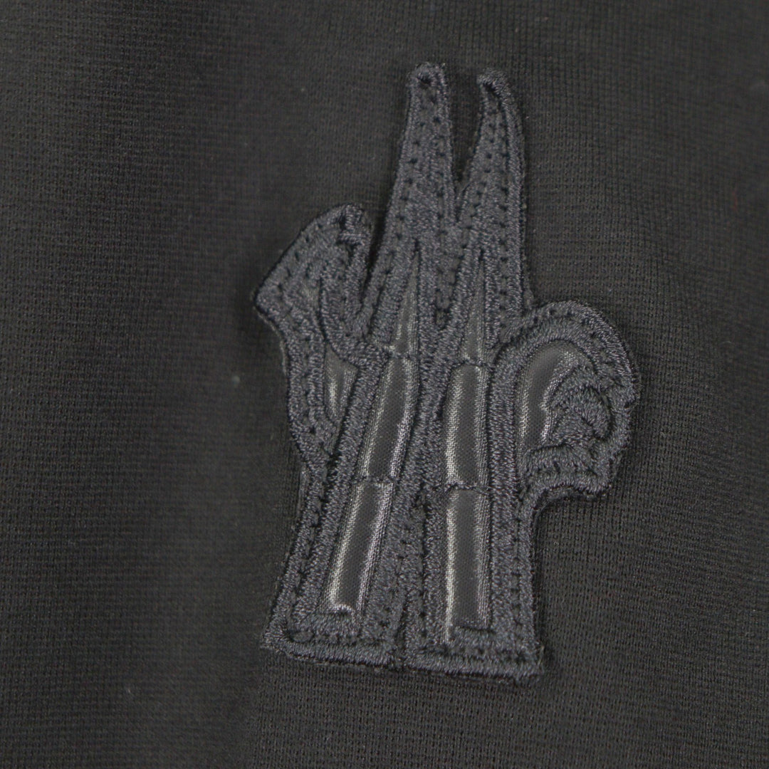 Pristine MONCLER GRENOBLE Down jacket With logo emblem black Nylon mens M