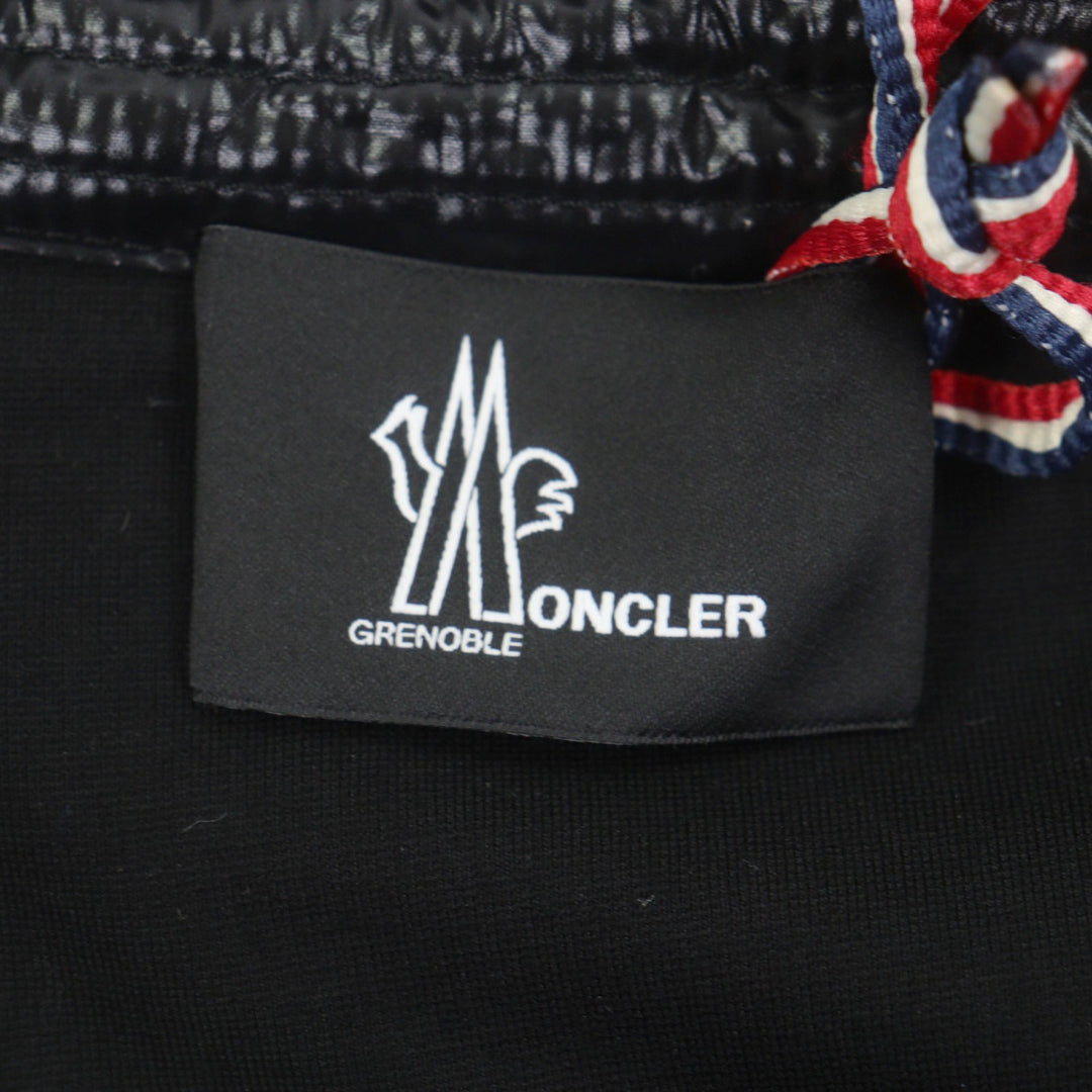 Pristine MONCLER GRENOBLE Down jacket With logo emblem black Nylon mens M