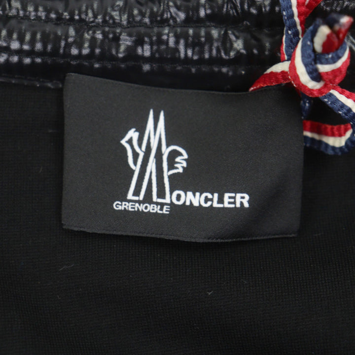 Pristine MONCLER GRENOBLE Down jacket With logo emblem black Nylon mens M