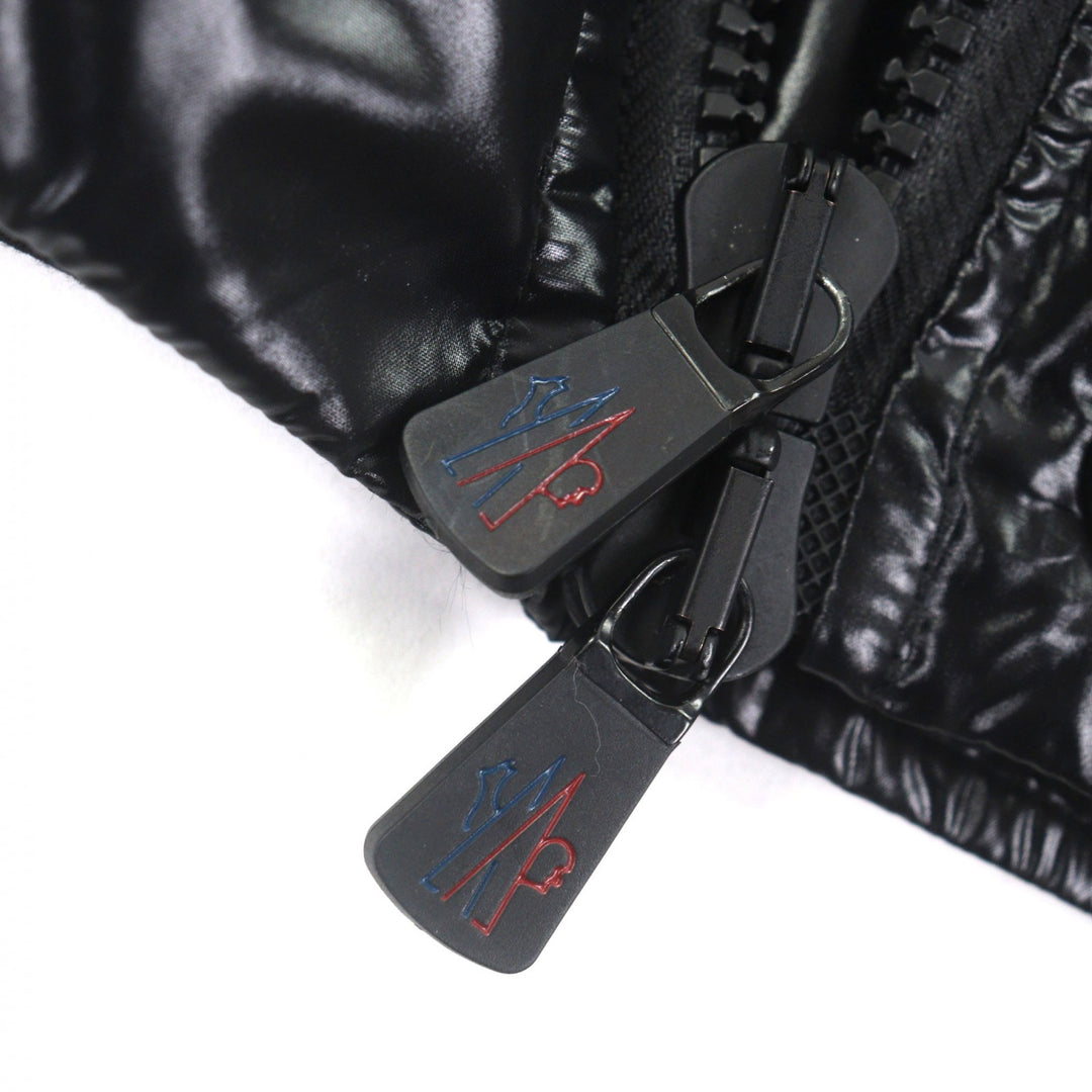 Pristine MONCLER GRENOBLE Down jacket With logo emblem black Nylon mens M