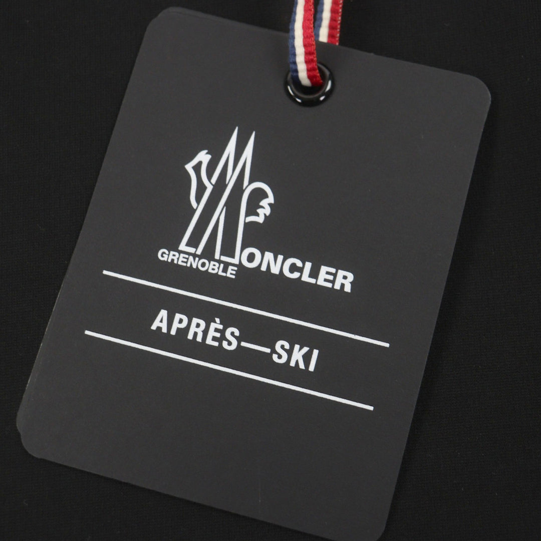 Pristine MONCLER GRENOBLE Down jacket With logo emblem black Nylon mens M