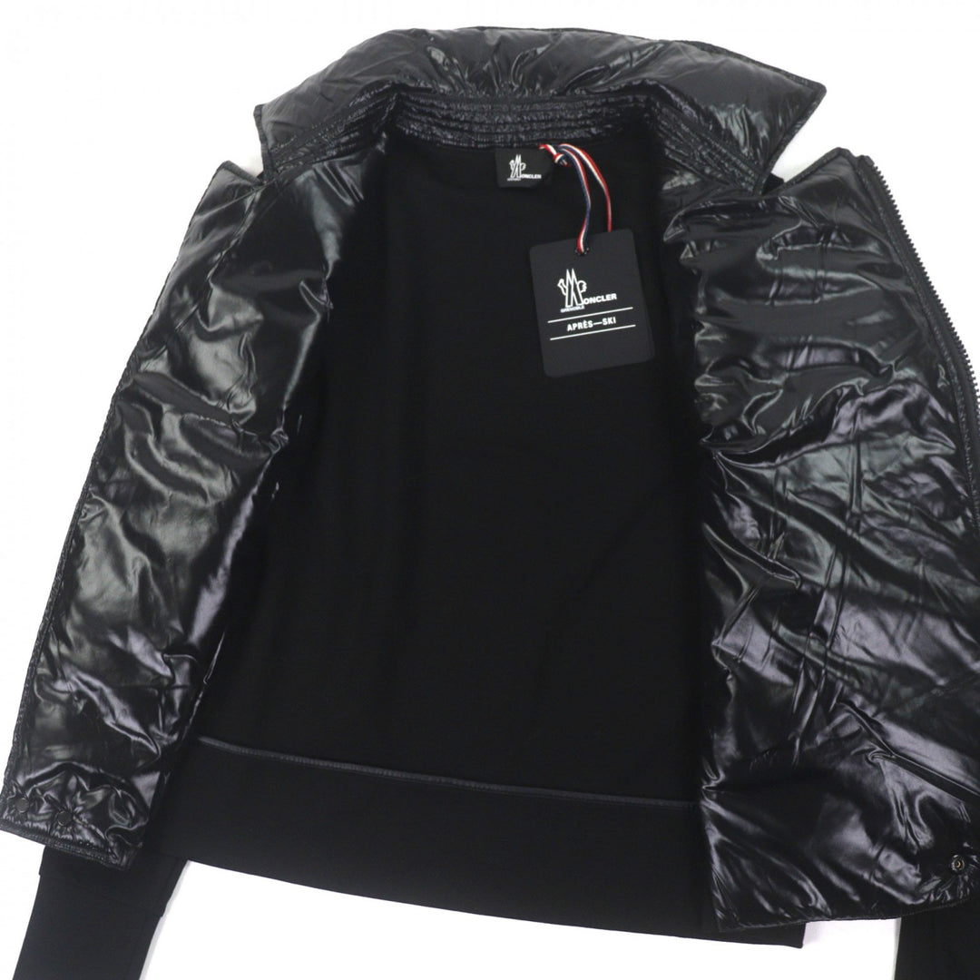 Pristine MONCLER GRENOBLE Down jacket With logo emblem black Nylon mens M