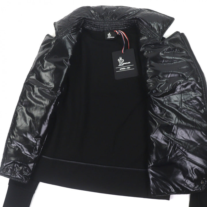 Pristine MONCLER GRENOBLE Down jacket With logo emblem black Nylon mens M