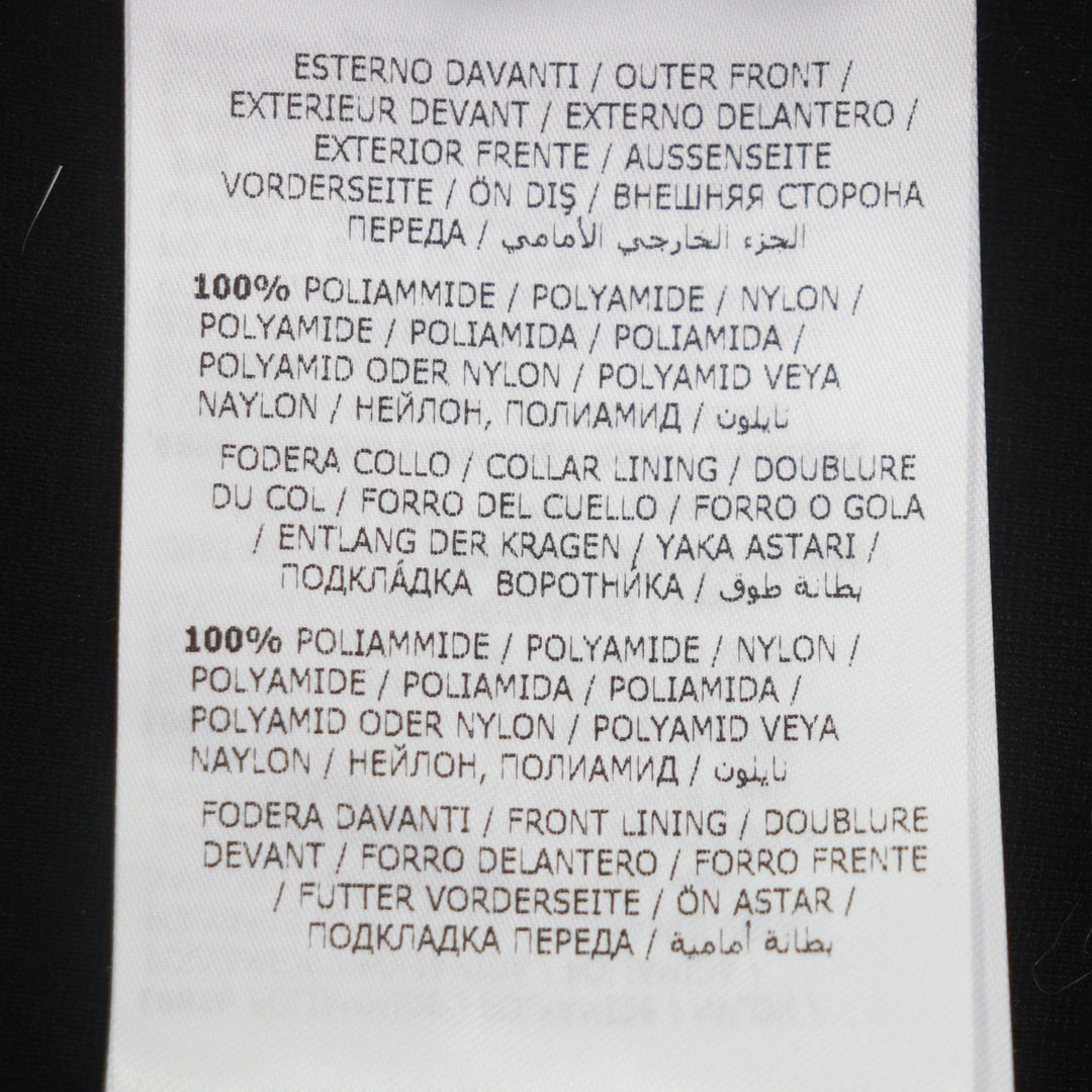 Pristine MONCLER GRENOBLE Down jacket With logo emblem black Nylon mens M