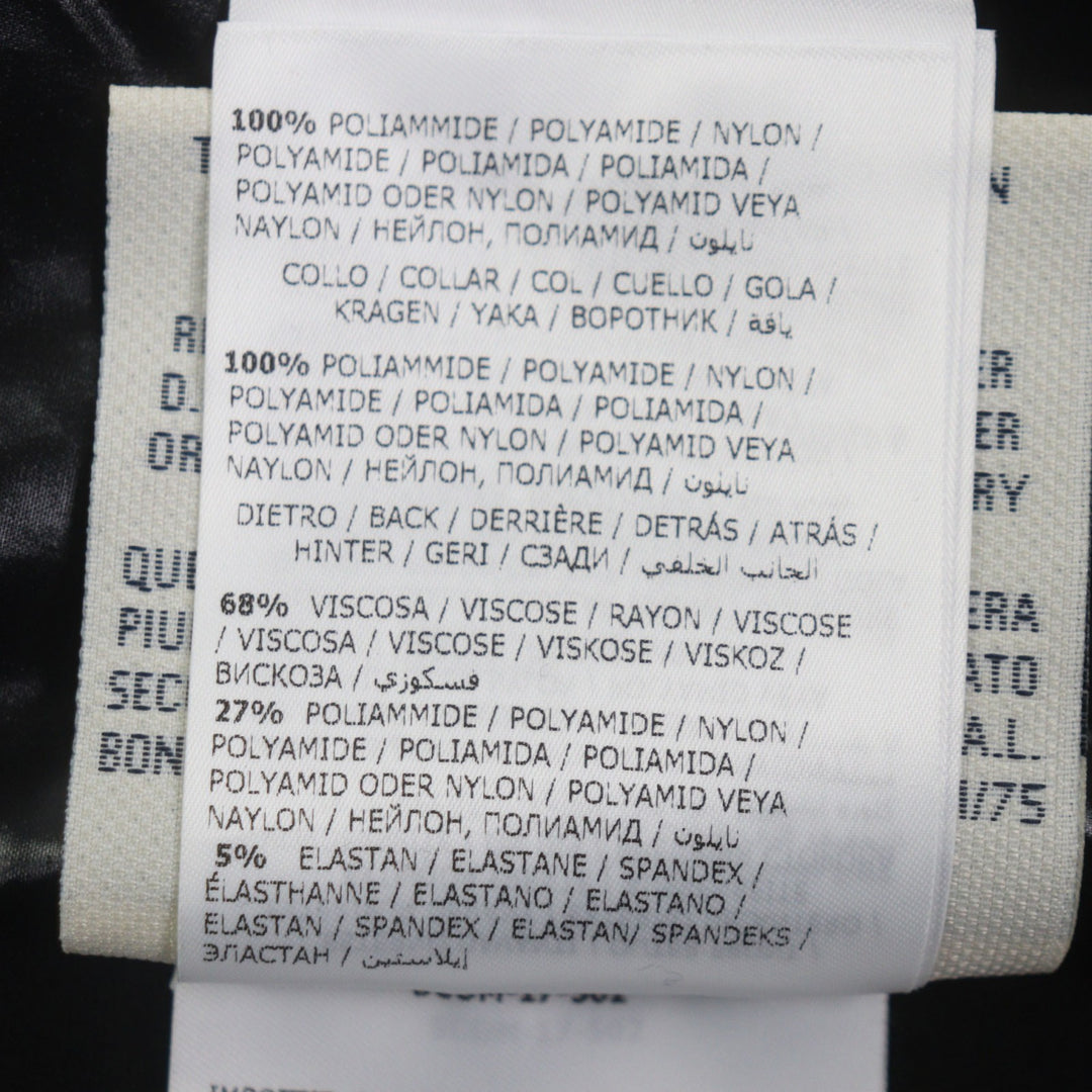 Pristine MONCLER GRENOBLE Down jacket With logo emblem black Nylon mens M