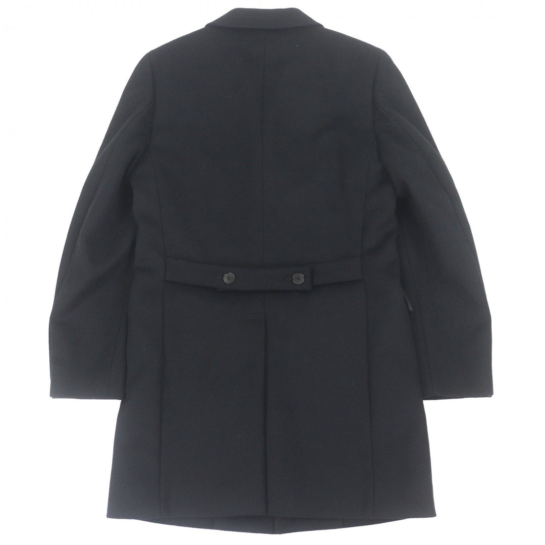 Great Paul Smith LONDON Chester coat Single logo button black wool mens M