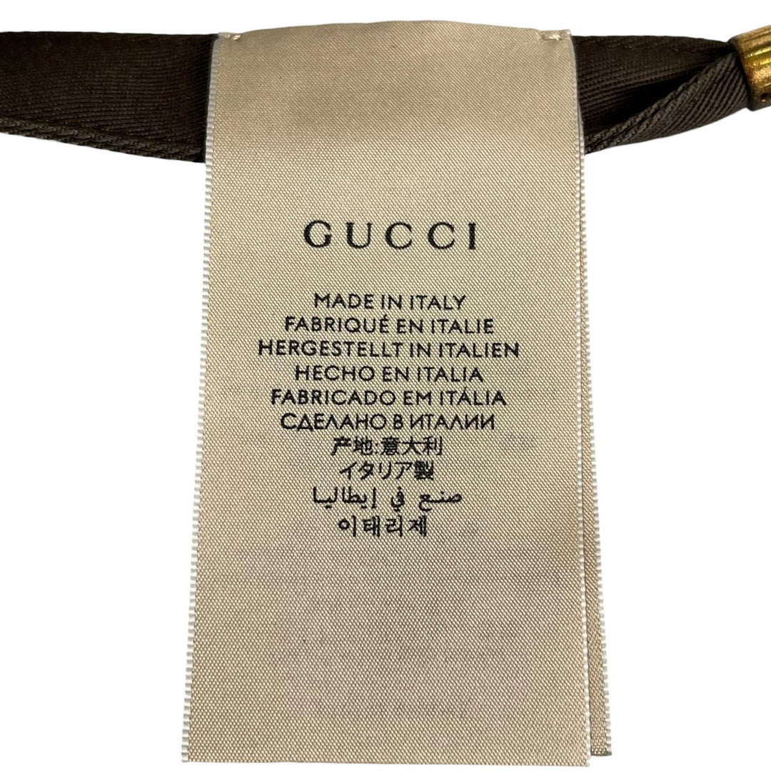 Pristine GUCCI hat 100th Anniversary Model Reversible Bucket Brown mens M 679993