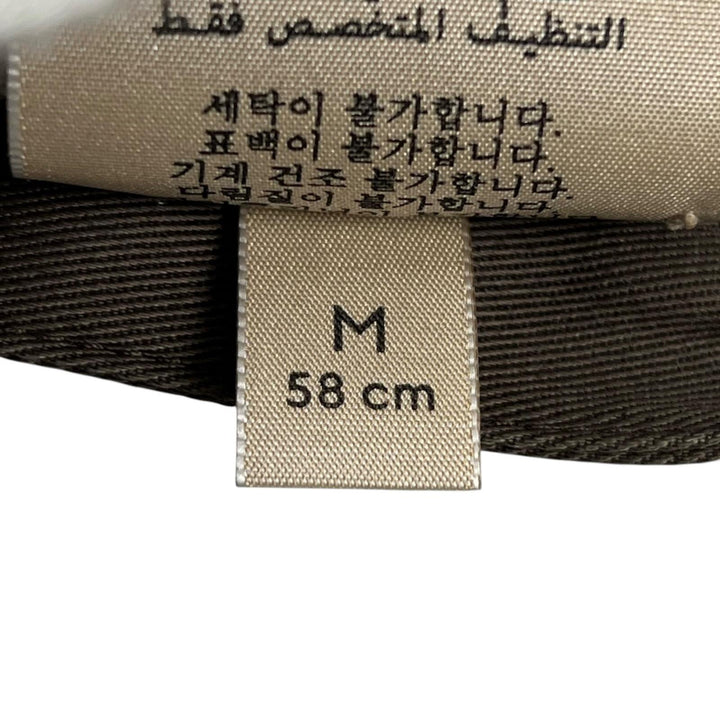 Pristine GUCCI hat 100th Anniversary Model Reversible Bucket Brown mens M 679993