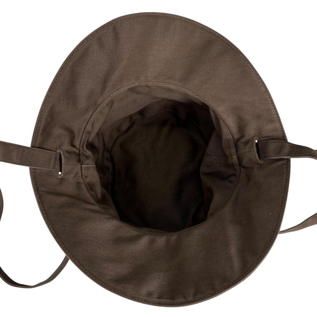 Pristine GUCCI hat 100th Anniversary Model Reversible Bucket Brown mens M 679993