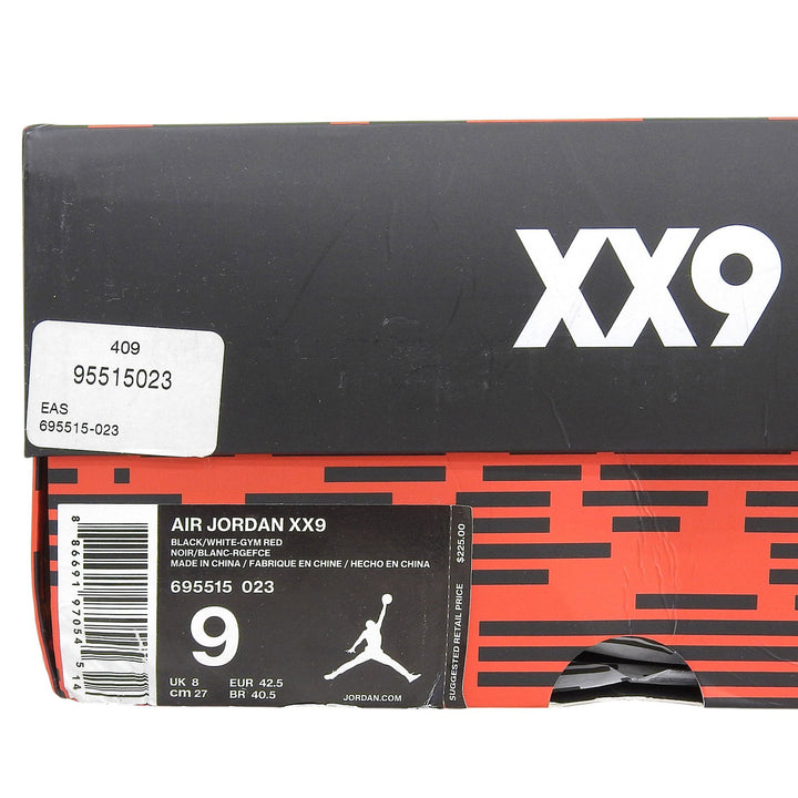 Pristine NIKE sneakers AIR JORDAN XX9 black Synthetic fiber mens 27cm 695515-023