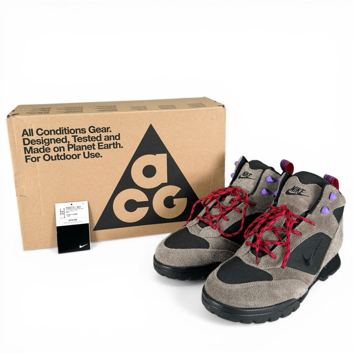Pristine NIKE ACG High cut sneakers ACG TORRE MID WP waterproof olive gray mens