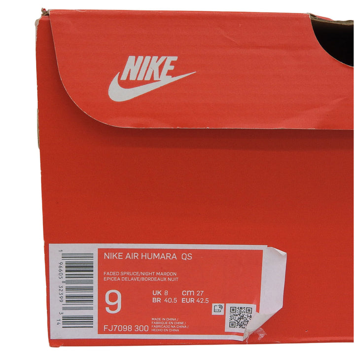 Pristine NIKE sneakers AIR HUMARA QS Multi Natural leather mens 27 FJ7098-300
