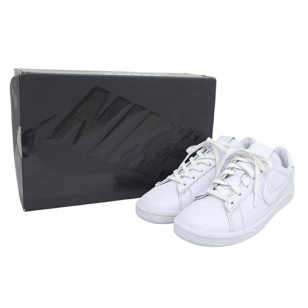 Pristine NIKE sneakers Tennis Classic white leather Women 24 FN2249-100