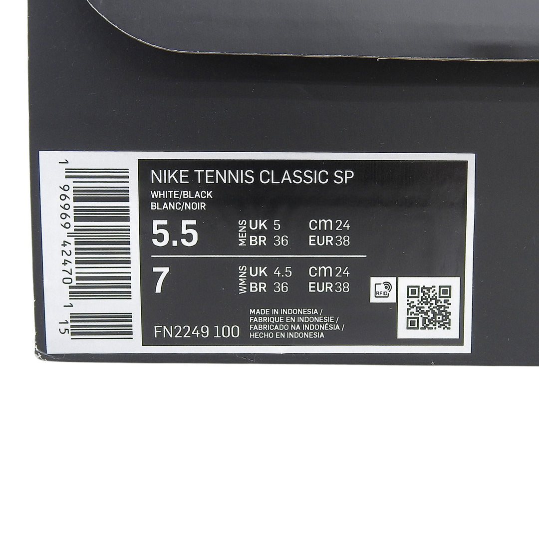 Pristine NIKE sneakers Tennis Classic white leather Women 24 FN2249-100