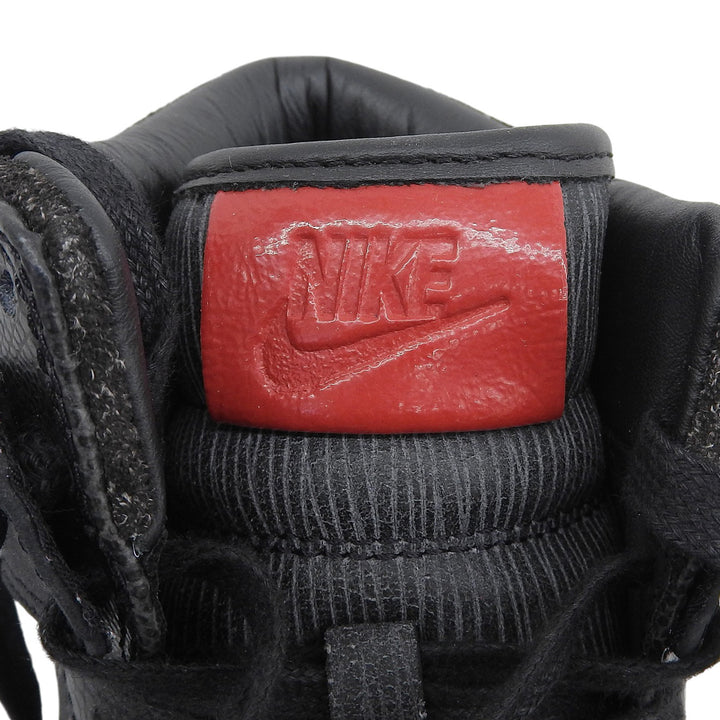 Pristine NIKE sneakers black leather mens 26 503766-001