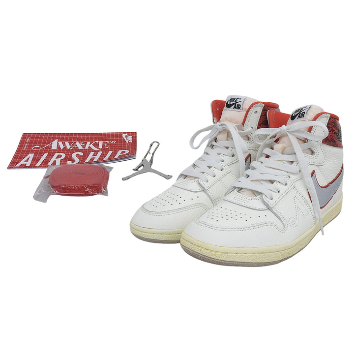 Pristine NIKE High cut sneakers AIR SHIP PE SP FN8675-100 Snakeskin mens 27