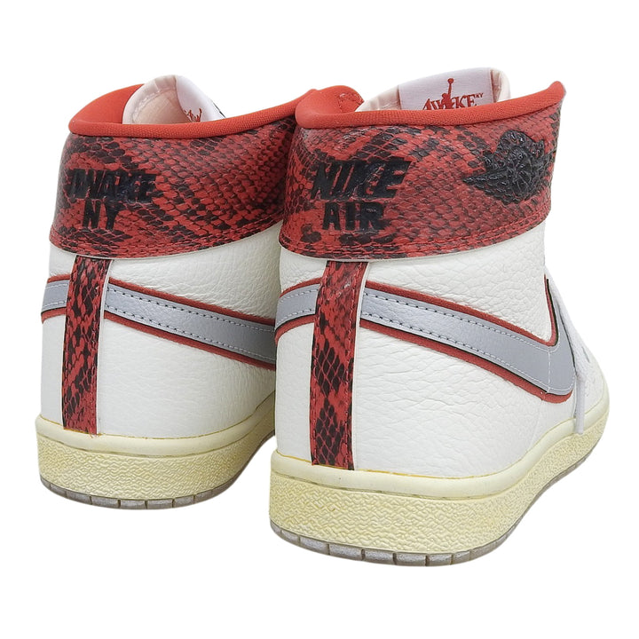 Pristine NIKE High cut sneakers AIR SHIP PE SP FN8675-100 Snakeskin mens 27