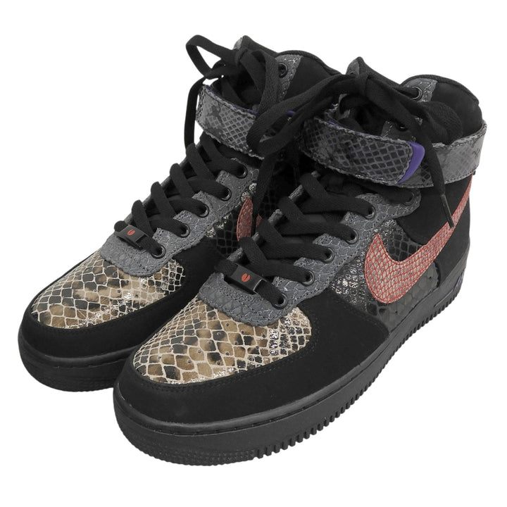 Pristine NIKE High cut sneakers black Natural leather mens 26cm 555107-001