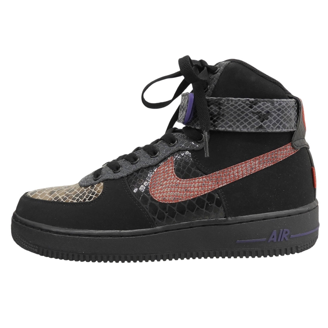 Pristine NIKE High cut sneakers black Natural leather mens 26cm 555107-001