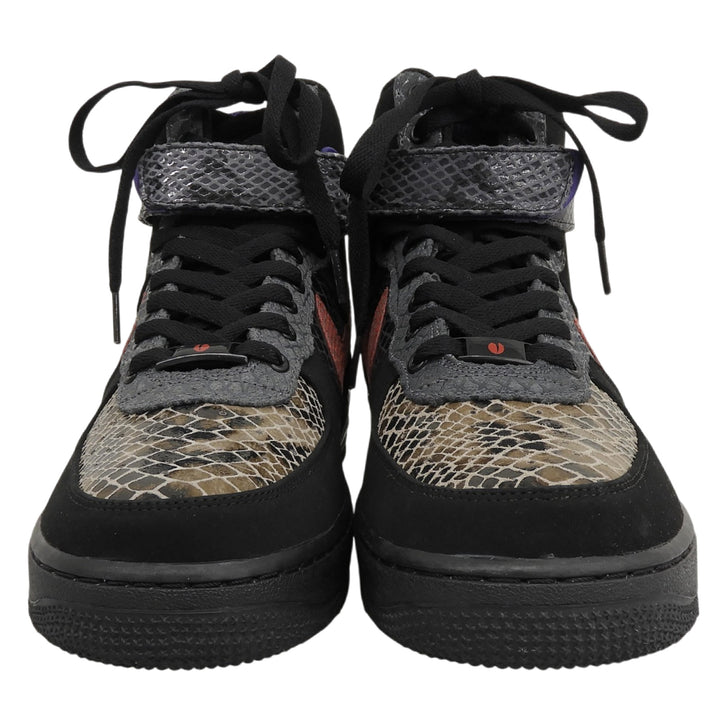 Pristine NIKE High cut sneakers black Natural leather mens 26cm 555107-001