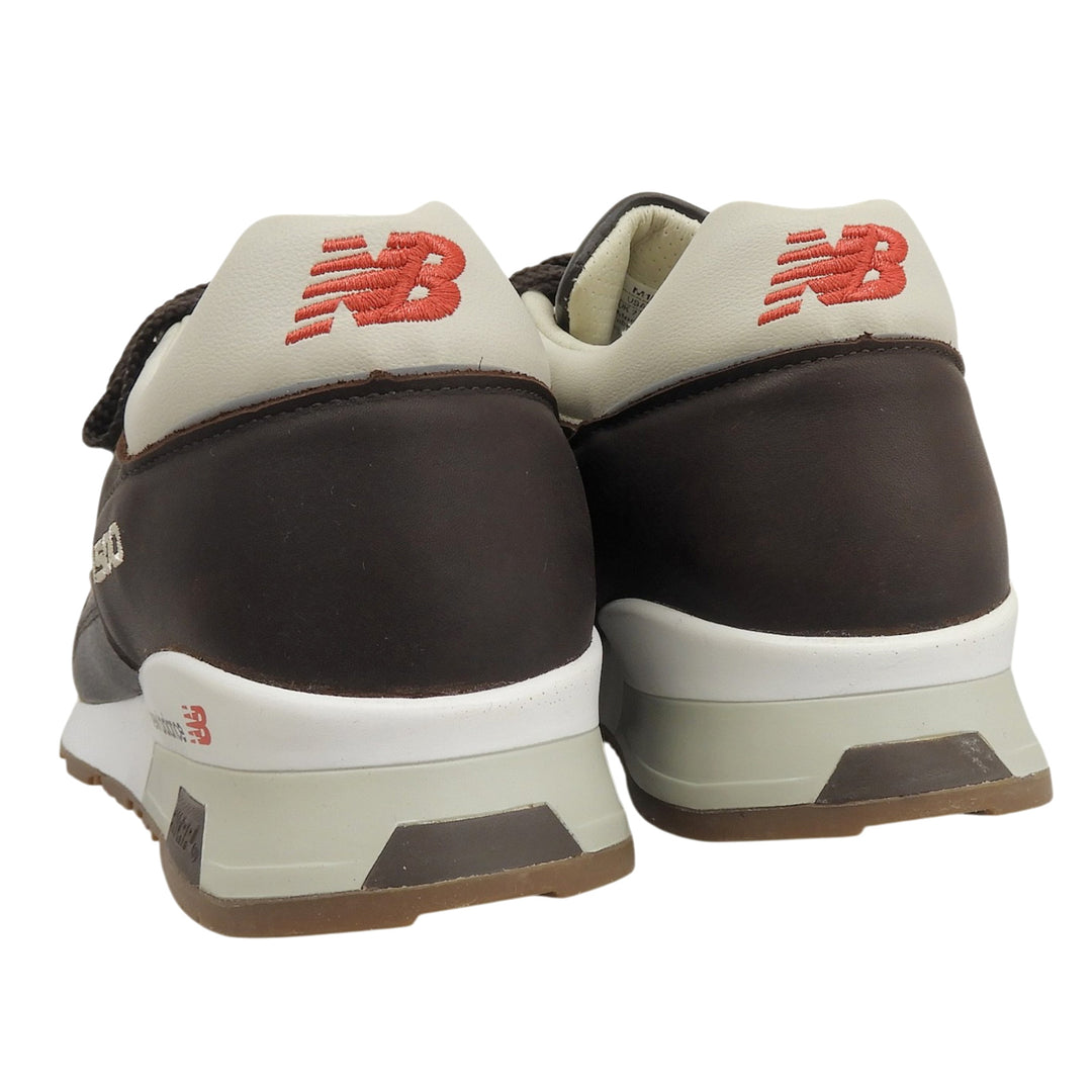 Pristine NEW BALANCE sneakers Brown Natural leather mens 25.5cm M1500GNB