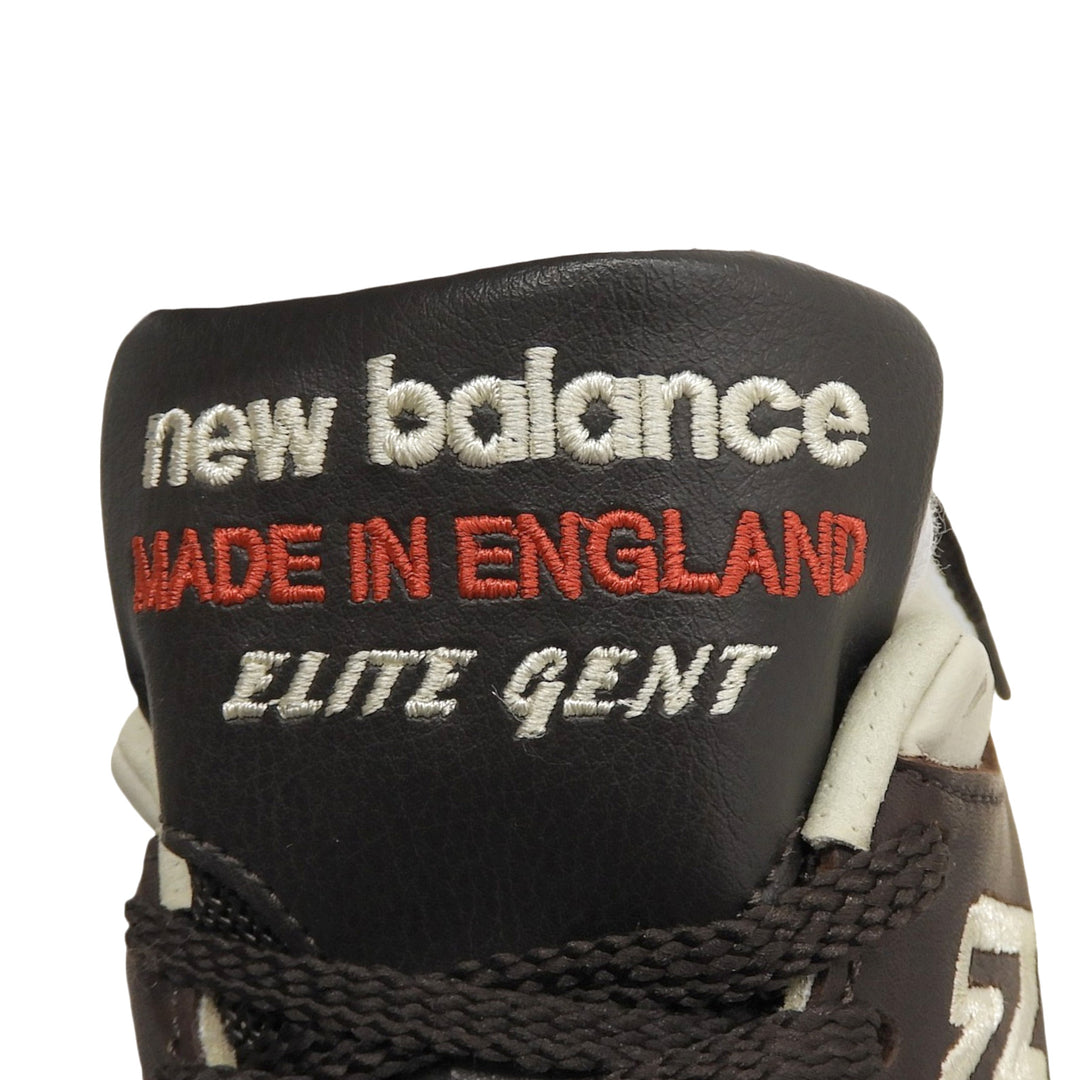 Pristine NEW BALANCE sneakers Brown Natural leather mens 25.5cm M1500GNB