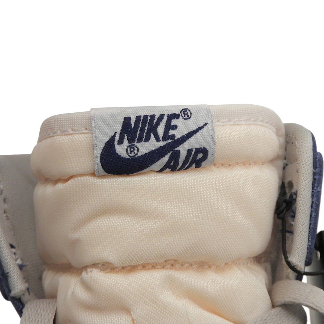 Pristine NIKE sneakers Navy Natural leather mens 28.5cm BQ4422-400