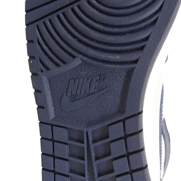 Pristine NIKE sneakers Navy Natural leather mens 28.5cm BQ4422-400