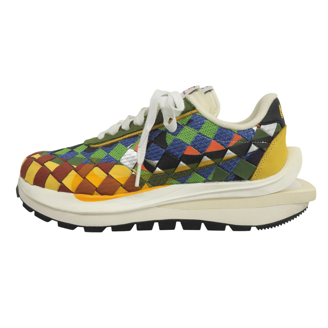 Excellent NIKE sneakers Air Woven VaporWaffle Multi leather mens 26cm DR5209-300