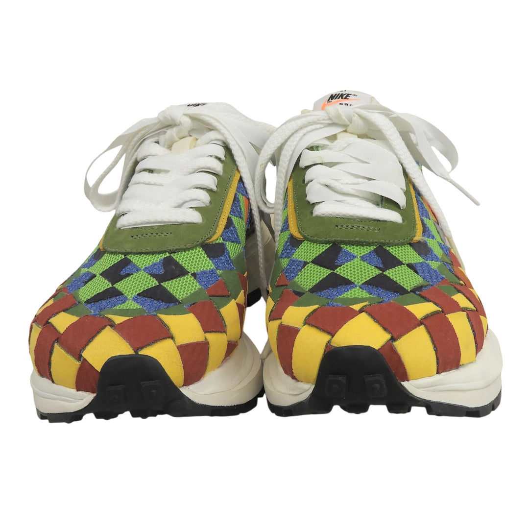Excellent NIKE sneakers Air Woven VaporWaffle Multi leather mens 26cm DR5209-300