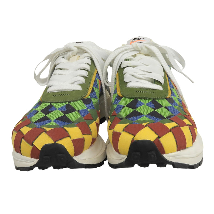 Excellent NIKE sneakers Air Woven VaporWaffle Multi leather mens 26cm DR5209-300