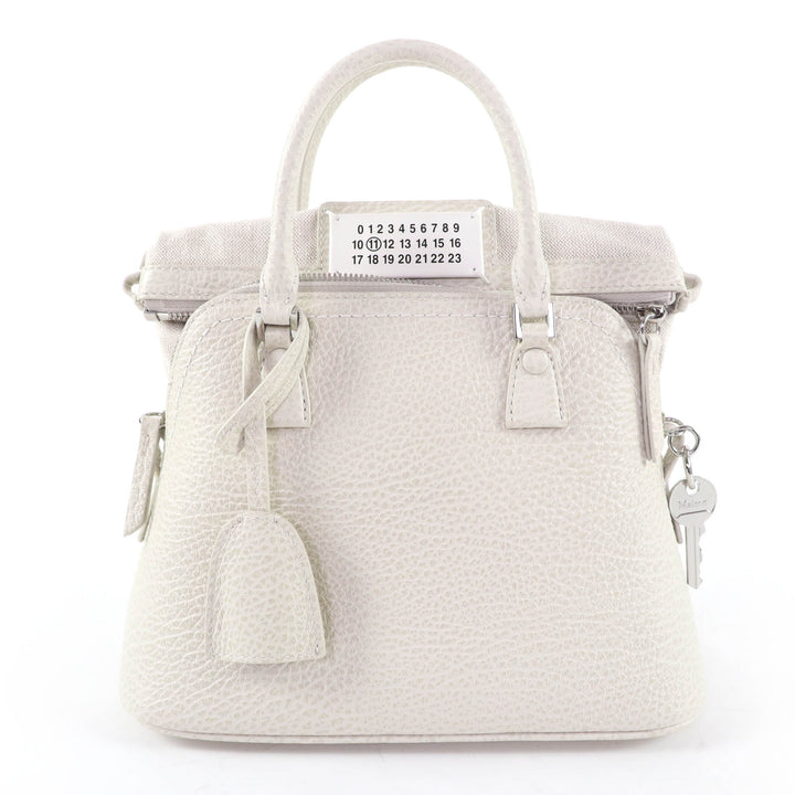 Excellent Maison Margiela 11 Shoulder Bag 2WAY mini bag white S56WG0082 5AC