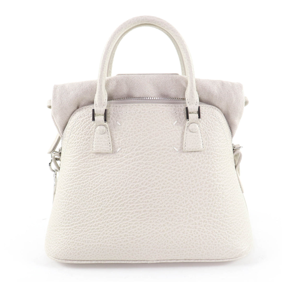 Excellent Maison Margiela 11 Shoulder Bag 2WAY mini bag white S56WG0082 5AC