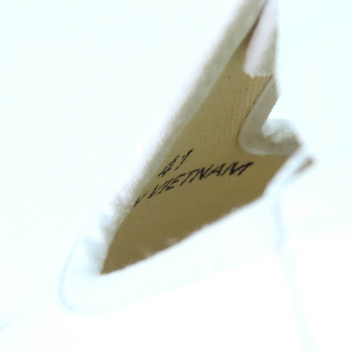 Pristine Maison Margiela Slip-on Tabi shoes sneakers white canvas 41 S97WS0064