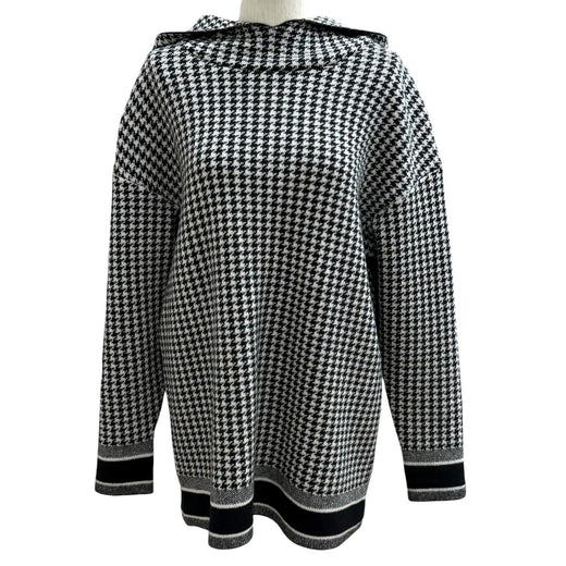 Excellent Christian Dior hoodie black cashmere Women 40 014S92AM035