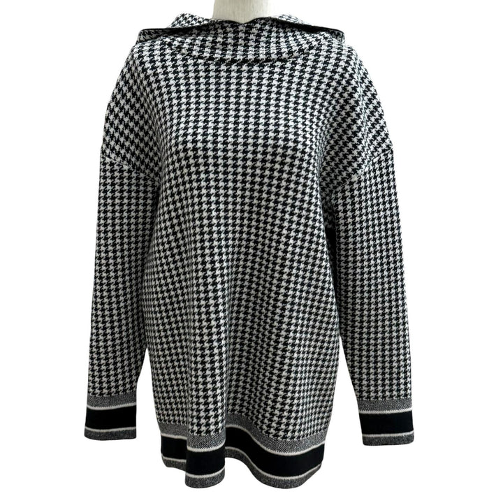 Excellent Christian Dior hoodie black cashmere Women 40 014S92AM035