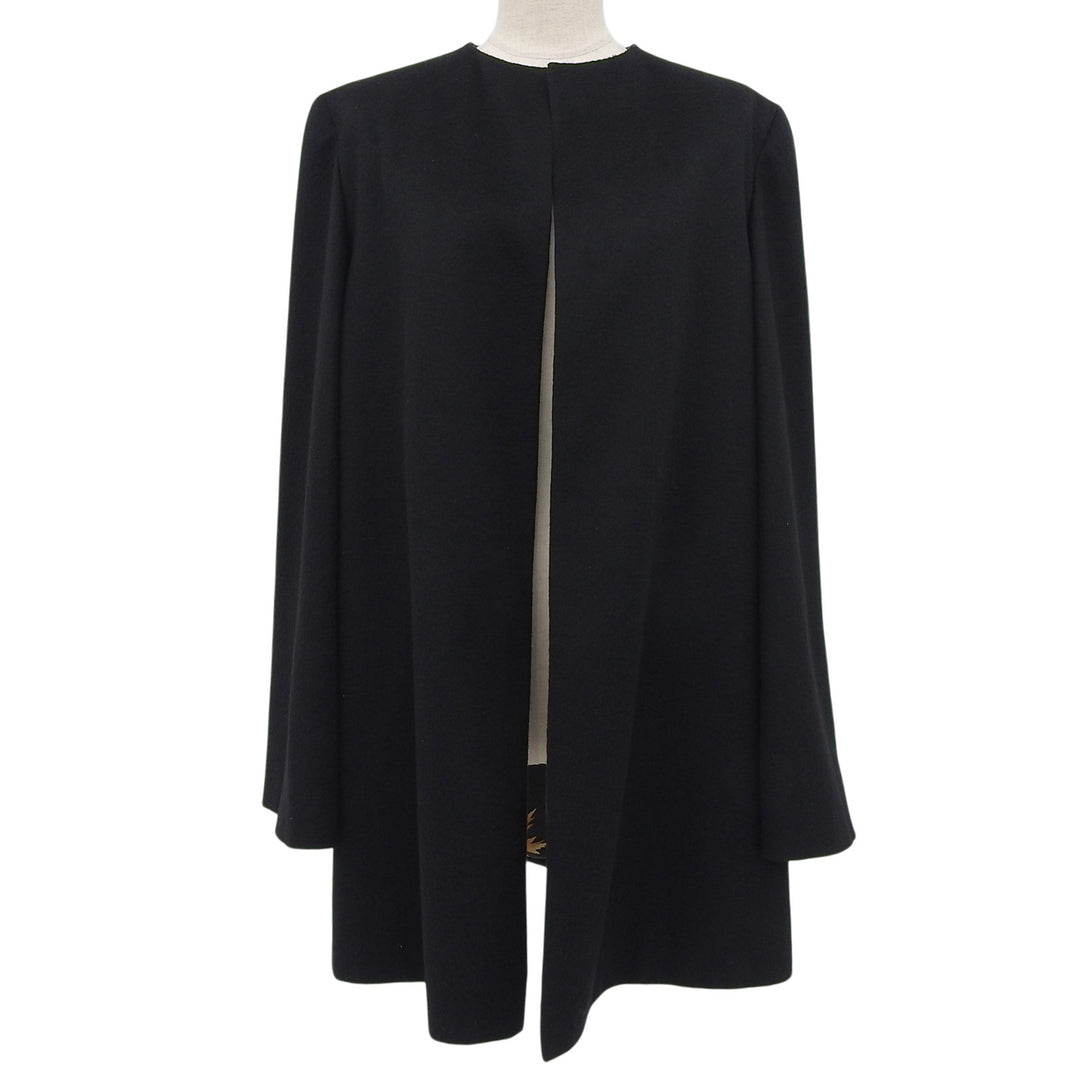 Great Salvatore Ferragamo coat black cashmere Women 40